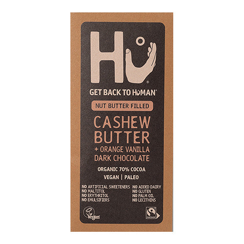Hu Cashew Butter + Orange Vanilla Dark Chocolate Bar 60g  [WHOLE CASE]