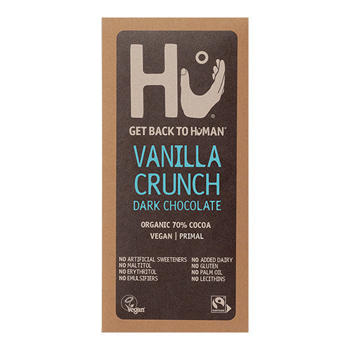 Hu Vanilla Crunch Dark Chocolate Bar 60g  [WHOLE CASE]