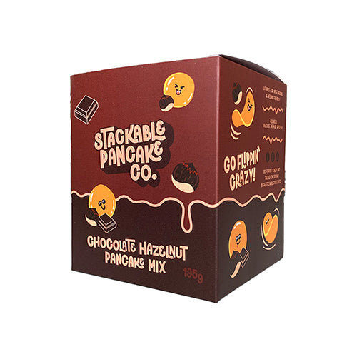 The Stackable Pancake Co. Chocolate Hazelnut Pancake Mix 220g  [WHOLE CASE]