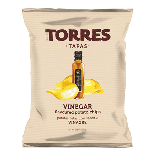 Torres Vinegar Crisps 125g [WHOLE CASE]