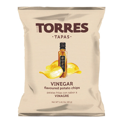 Torres Vinegar Crisps 40g  [WHOLE CASE]