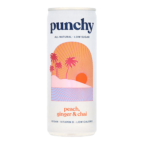 Punchy Drinks Peach, Ginger & Chai Spice - Na Soft Punch 250ml by Punchy Drinks - The Pop Up Deli