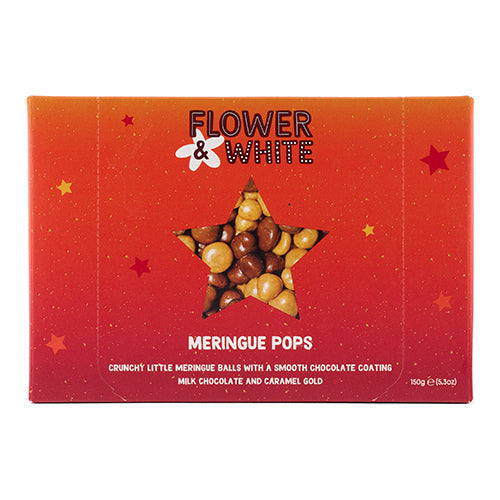 Flower & White Meringue Pops Box 150g [WHOLE CASE]
