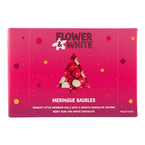 Flower & White Meringue Baubles Box 150g [WHOLE CASE]