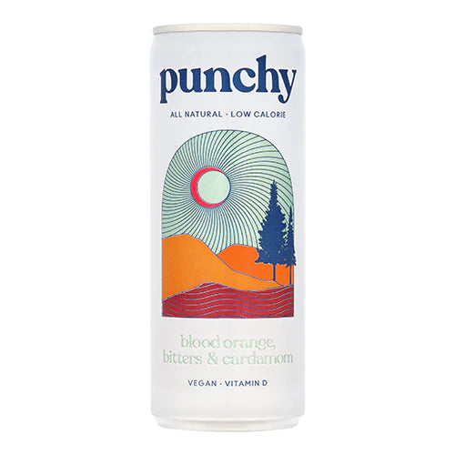 Punchy Drinks Blood Orange, Bitters & Cardamom 250ml  [WHOLE CASE]
