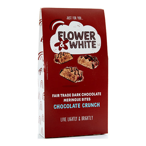 Flower & White Chocolate Crunch Bites Gift Box 120g [WHOLE CASE]