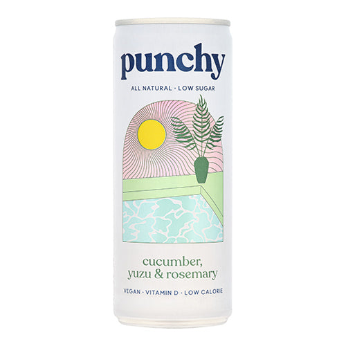 Punchy Drinks Yuzu, Cucumber & Rosemary 250ml [WHOLE CASE] by Punchy Drinks - The Pop Up Deli