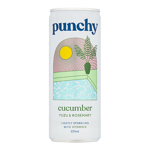 Punchy Drinks Yuzu, Cucumber & Rosemary 250ml  [WHOLE CASE]