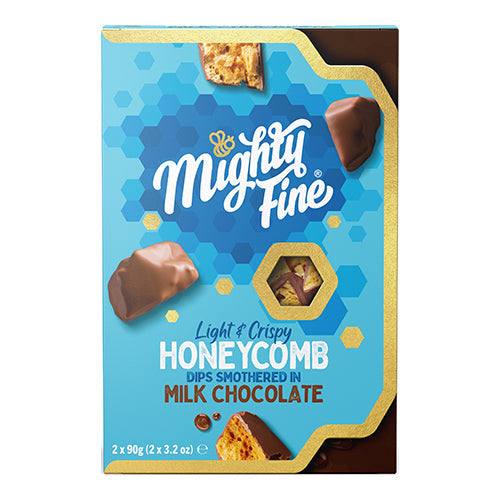 Mighty Fine Milk Chocolate Honeycomb Dip Gift Box 180g [WHOLE CASE]
