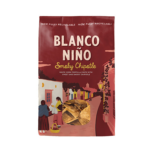 Blanco Niño Smokey Chipotle Tortilla Chips 170g [WHOLE CASE]