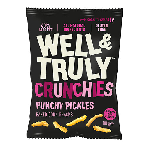 Well&Truly Crunchies Punchy Pickle 100g [WHOLE CASE]