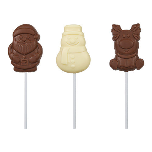 Cocoba Mixed Case of Santa, Snowman and Reindeer Lolli [WHOLE CASE]