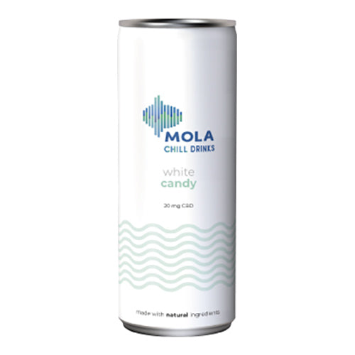 Mola Chill Drinks White Candy Cold Pressed CBD 250ml [WHOLE CASE]