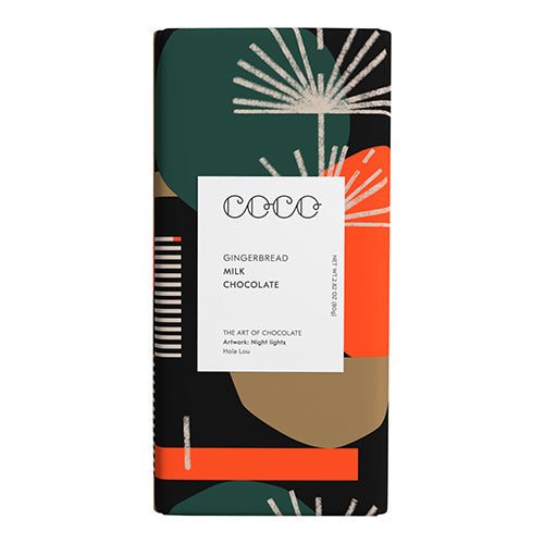 Coco Chocolatier Gingerbread Milk Bar 80g [WHOLE CASE]