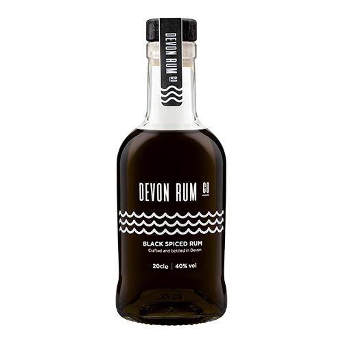 Devon Rum Co. Black Spiced Rum 40% ABV 20cl  [WHOLE CASE]