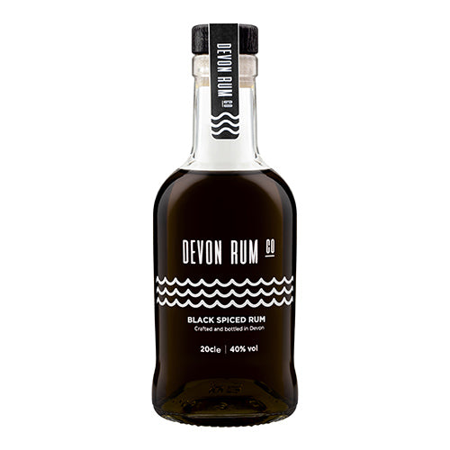 Devon Rum Co. Black Spiced Rum 40% ABV 20cl [WHOLE CASE]
