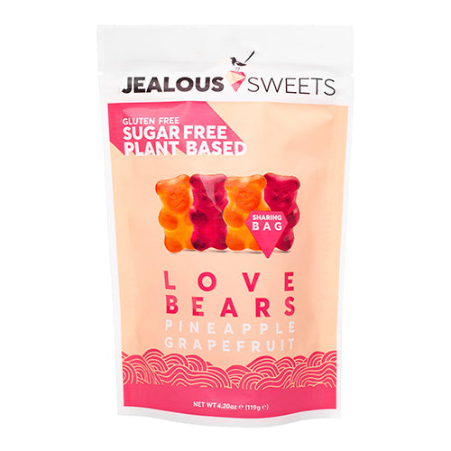Jealous Love Bears Sugar-Free 119g Share Bags by Jealous Sweets - The Pop Up Deli