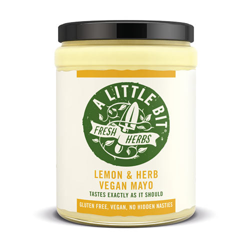 A Little Bit Lemon & Herb Vegan Mayonnaise 240g [WHOLE CASE] by A Little Bit Food Co. - The Pop Up Deli