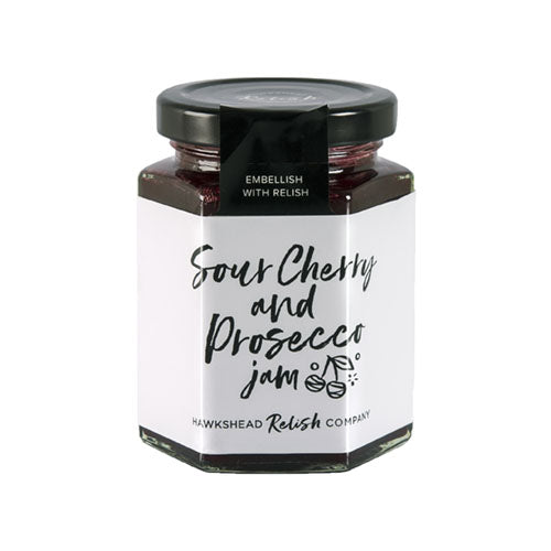 Hawkshead Relish Sour Cherry & Prosecco Jam 220g [WHOLE CASE] by Hawkshead Relish - The Pop Up Deli