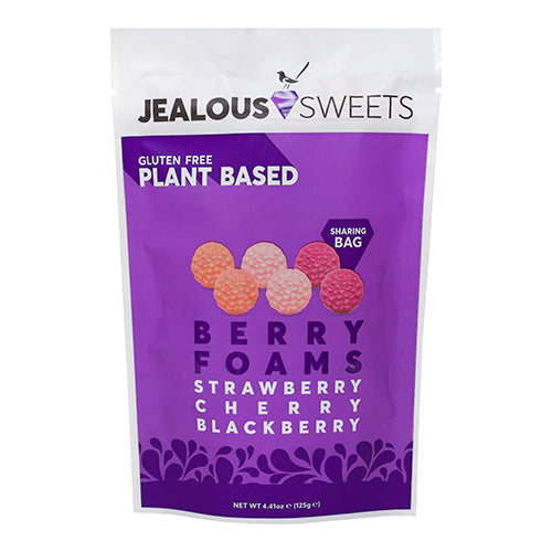 Jealous Sweets Berry Foams Share Bag 125g [WHOLE CASE] by Jealous Sweets - The Pop Up Deli