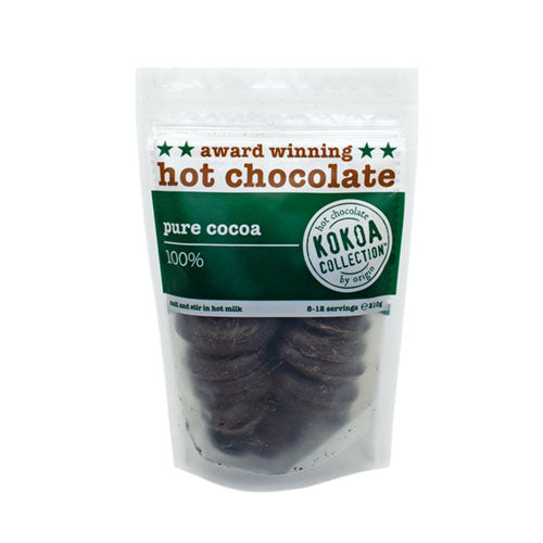 Kokoa Collection Pure Cocoa Hot Chocolate, 100% [WHOLE CASE] by Kokoa Collection - The Pop Up Deli