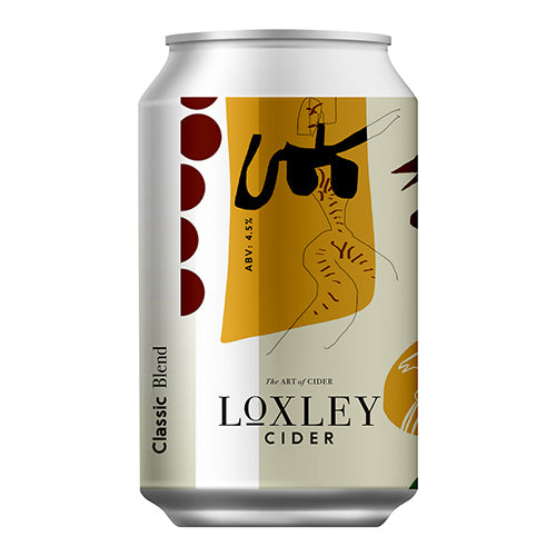 Loxley Cider Classic Blend 330ml Can [WHOLE CASE]