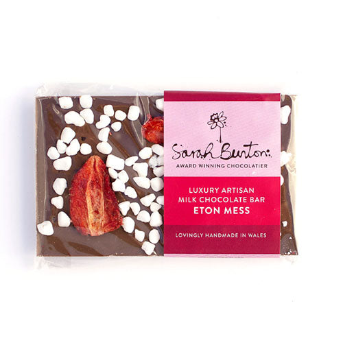 Sarah Bunton Eton Mess Bar (Milk Chocolate) 90g [WHOLE CASE] by Sarah Bunton - The Pop Up Deli