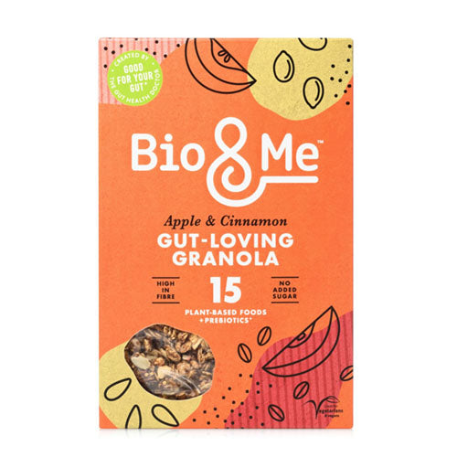 Bio&Me Apple + Cinnamon Gut-Loving Granola 360g [WHOLE CASE] by Bio&Me - The Pop Up Deli