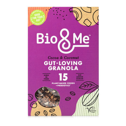 Bio&Me Cocoa + Coconut Gut-Loving Granola 360g [WHOLE CASE] by Bio&Me - The Pop Up Deli