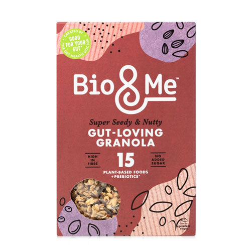 Bio&Me Super Seedy & Nutty Gut-Loving Granola 360g [WHOLE CASE] by Bio&Me - The Pop Up Deli