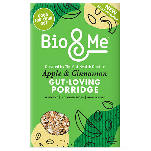 Bio&Me Apple & Cinnamon Gut-Loving Porridge 450g [WHOLE CASE] by Bio&Me - The Pop Up Deli