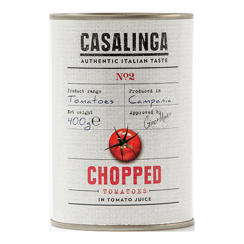 Casalinga Chopped Tomatoes 400g [WHOLE CASE] by CASALINGA - The Pop Up Deli