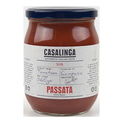 Casalinga Passata With Basil 560g [WHOLE CASE] by CASALINGA - The Pop Up Deli