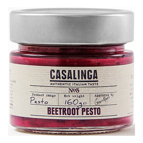 Casalinga Beetroot Pesto 160g [WHOLE CASE] by CASALINGA - The Pop Up Deli