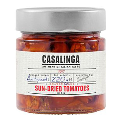 Casalinga Chargrilled Sundried Tomatoes 220g [WHOLE CASE] by CASALINGA - The Pop Up Deli