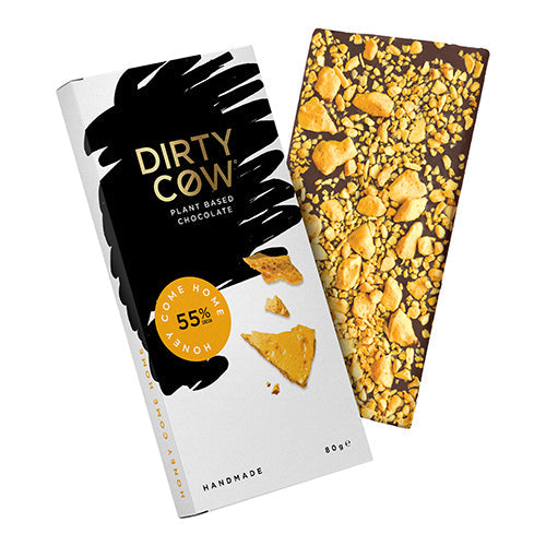 Dirty Cow Chocolate Honey Come Home 80g [WHOLE CASE] by Dirty Cow Chocolate - The Pop Up Deli