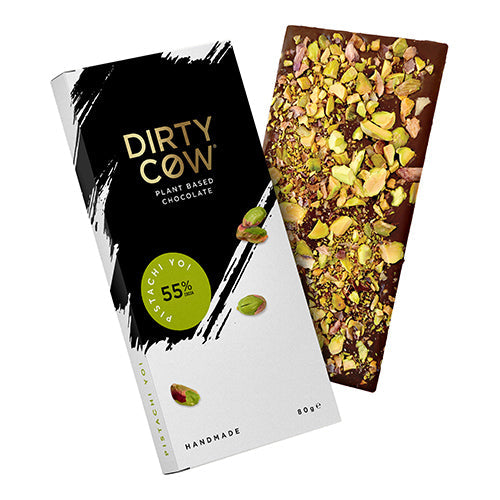 Dirty Cow Chocolate Pistachi Yo! 80g [WHOLE CASE] by Dirty Cow Chocolate - The Pop Up Deli