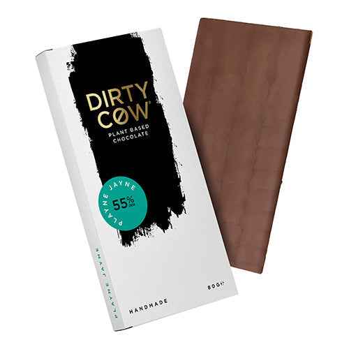 Dirty Cow Chocolate Playne Jayne 80g [WHOLE CASE] by Dirty Cow Chocolate - The Pop Up Deli