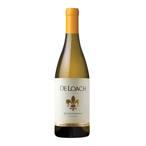 De Loach `Heritage Collection` Chardonnay 750ml Bottle  [WHOLE CASE]