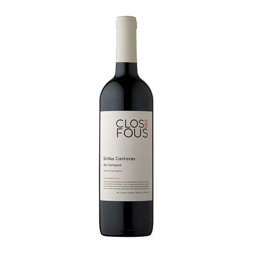 Clos des Fous `Grillos Cantores` Alto Cachapoal Cabernet Sauvignon 750ml Bottle [WHOLE CASE] by Clos des Fous - The Pop Up Deli