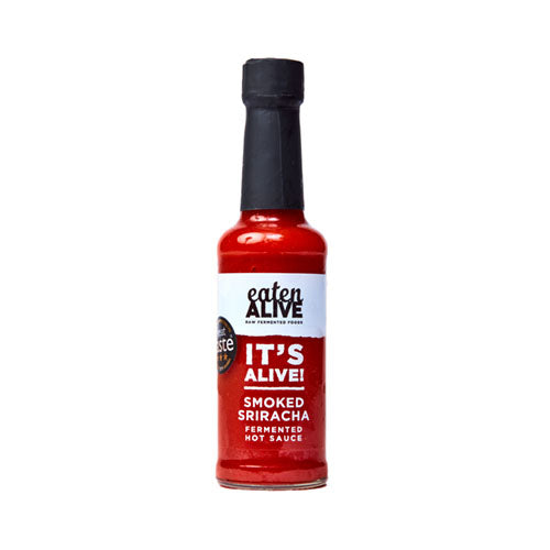 Eaten Alive Smoked Sriracha Fermented Hot Sauce 150ml [WHOLE CASE] by Eaten Alive - The Pop Up Deli
