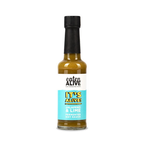 Eaten Alive Jalapeno and Lime Fermented Hot Sauce 150ml [WHOLE CASE] by Eaten Alive - The Pop Up Deli