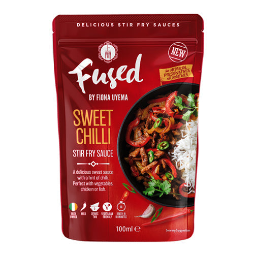 Fused Sweet Chilli Stir Fry 120gr [WHOLE CASE] by Fused by Fiona Uyema - The Pop Up Deli