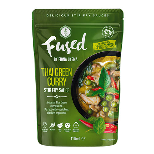 Fused Thai Green Curry Stir Fry 110g [WHOLE CASE] by Fused by Fiona Uyema - The Pop Up Deli