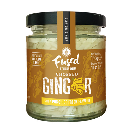 Fused Chopped Glorious Ginger 160g [WHOLE CASE] by Fused by Fiona Uyema - The Pop Up Deli