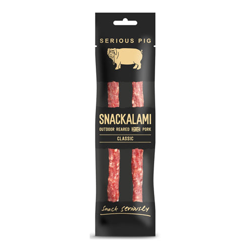 Serious Pig Snackalami Classic 30g [WHOLE CASE] by Serious Pig - The Pop Up Deli