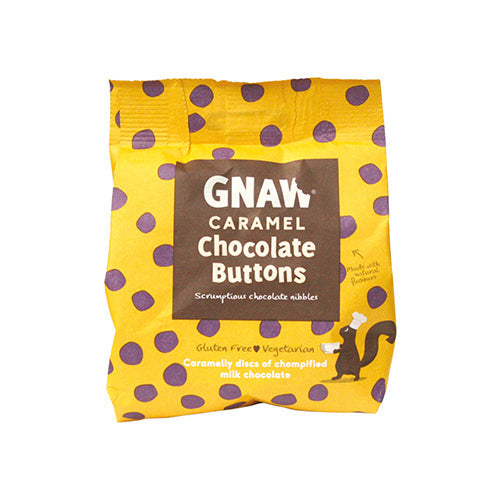 Gnaw Caramel Choc Buttons [WHOLE CASE]