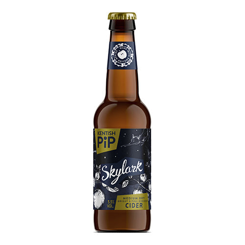 Kentish Pip Skylark, Bright Full-Bodied Sparkling Cider 330ml Bottle [WHOLE CASE]