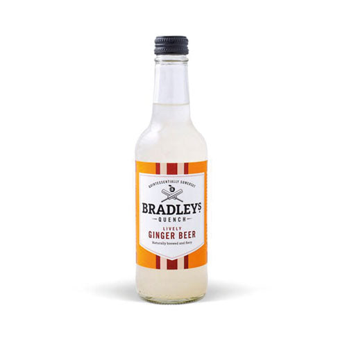 Bradleys Quench Naturally Brewed Ginger Beer 330ml [WHOLE CASE] by Bradleys - The Pop Up Deli