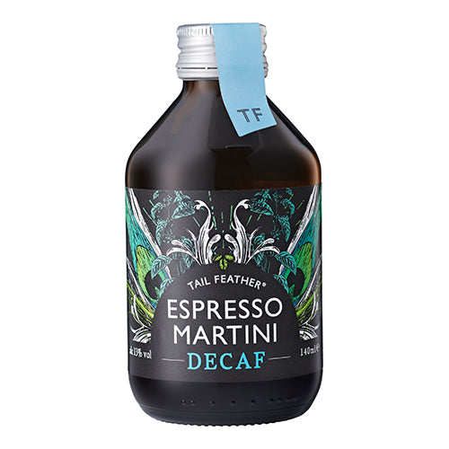 Tail Feather DECAF Espresso Martini 140ml  [WHOLE CASE]